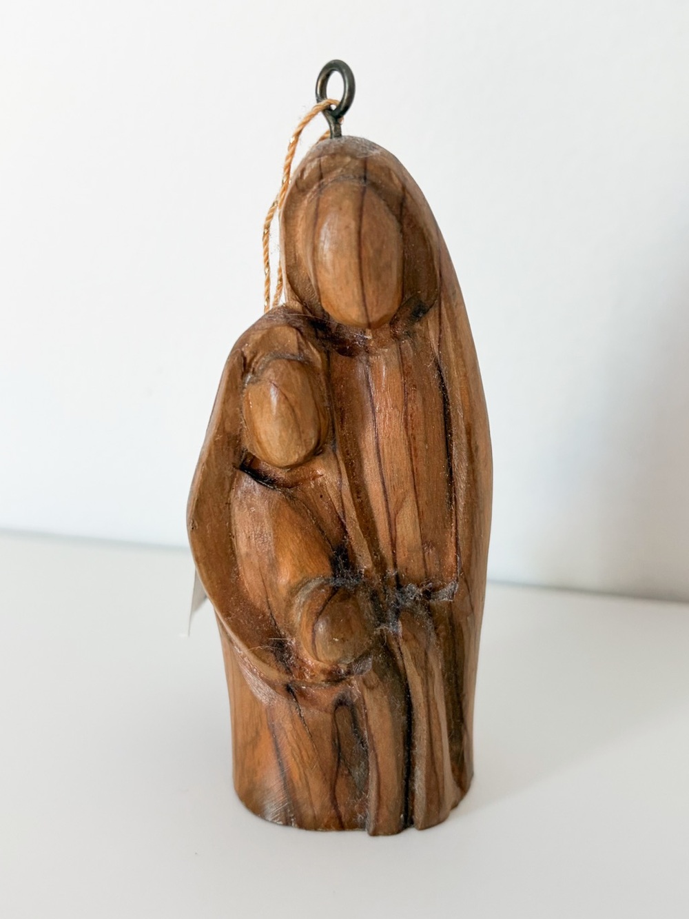 Ten Thousand Villages Olive Wood Nativity Christmas Ornament